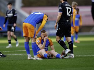 Supporting image for story: 'A big blow' - Anthony Scully injury adds to Shrewsbury Town woes