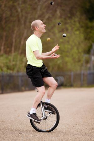 Local performer Justin Goodall was part of the entertainment for the event