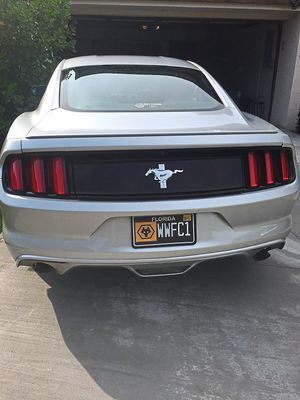 Michael’s car with his personalised Wolves number plate