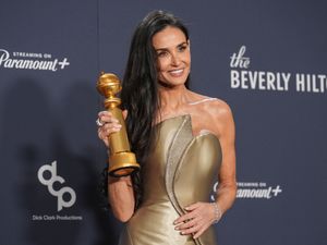 Supporting image for story: Demi Moore triumphs at Golden Globes alongside The Brutalist and Emilia Perez