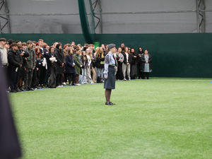 Supporting image for story: Shropshire falls silent to mark Armistice Day