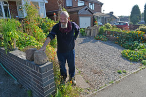 Andrew Priest on his drive where the discoveries were made