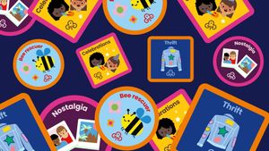 Supporting image for story: Girlguiding looks back to the future with brand new haul of badges