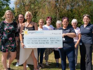 Supporting image for story: Shropshire woman raises £8,000 for charity which aided her cancer fight