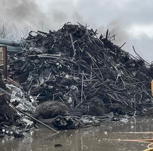 Scrap metal fire, Wolverhampton