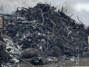 Supporting image for story: Around 30 firefighters tackle 'accidental' overnight scrap metal blaze in Wolverhampton