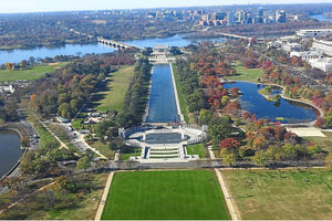 For a spectacular view, a visit to Washington Monument observation deck is a must