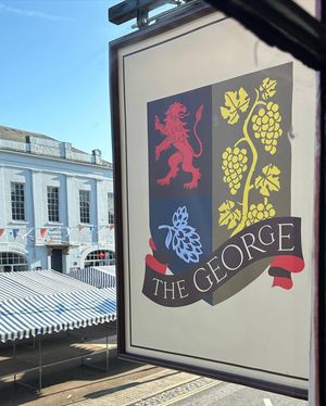 The George's pub sign