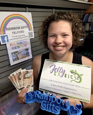 Funds raised for Jelly Exotics 