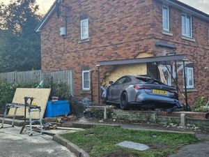 Supporting image for story: Couple left homeless after a BMW smashed through their house 'overwhelmed' at generosity of fundraising donations