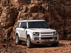 Supporting image for story: Land Rover Defender 130 revealed with extra long eight-seat body