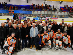 Supporting image for story: 'It was a pleasure to welcome them back' - Telford Tigers host original players as part of anniversary