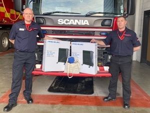 Supporting image for story: Fire service giving out 700 oil-filled heaters to keep people in need warm 