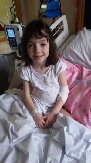 Rachel Lokier was diagnosed with cancer at seven years old 