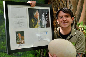 Supporting image for story: Telford zoo boss gets letter from Sir David Attenborough