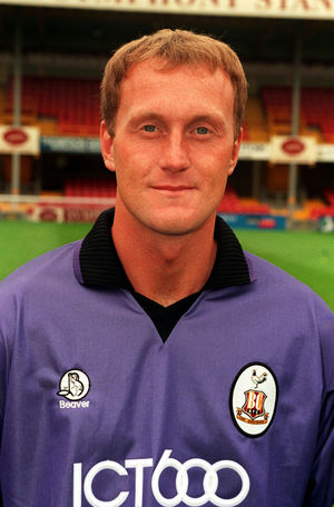 Gary Walsh played alongside Darren Moore at Bradford. 