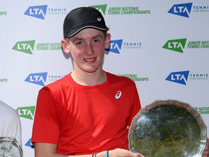 Supporting image for story: Wolverhampton tennis star Henry Searle reaches French Open boys' quarter-finals