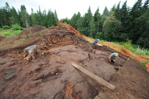 The team gets stuck in