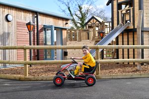 The go kart track at Hockerhill