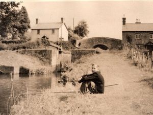 Supporting image for story: Angling for a catch on canal