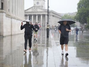 Supporting image for story: Heavy showers hit parts of UK after thunderstorm warning issued
