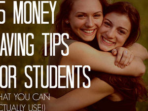 Supporting image for story: Student money saving tips