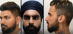 Police photos of Jagdeep, Shivdeep, and Manjot Singh. Picture: BBC documentary Murder 24/7