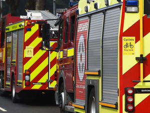 Supporting image for story: Coach fire near Shropshire school caused by light fitting