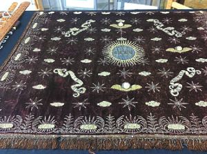 A famous wallhanging at the church