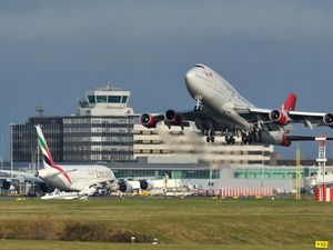 Supporting image for story: Four Just Stop Oil protesters held near Manchester Airport