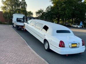 Supporting image for story: You shall not go to the ball: Suspected stolen limo and unlicensed Hummer used for prom are seized