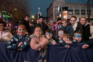 Ricky Eccleston and family. Photo: Wolverhampton Council