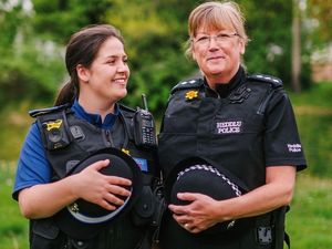 Supporting image for story: Chief Inspector Nicky marks end of her career by patrolling with daughter Charlotte