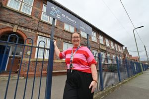 St Peter's CofE Nursery and School in Wem. Deputy Headteacher, Sophie Kitt