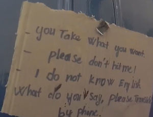 A heartbreaking note from Witness Z was found inside one of the properties. He was arrested by offices in Hartlepool in June 2021. (Image: NCA)