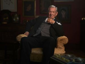 Supporting image for story: Sir Ian McKellen: ‘Challenging’ to lip sync as LS Lowry for BBC documentary