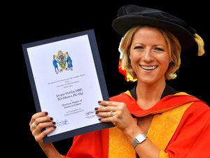 Supporting image for story: Jacqui Oatley among figures given honorary titles and degrees