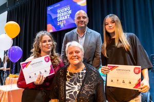 Last week, at an event held at Telford Minster, dozens of successful applicants were presented with the grant they’d applied for earlier this year