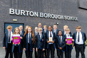 Burton Borough School has been named the overall winner of Telford & Wrekin Council’s 2025 school litter picking competition