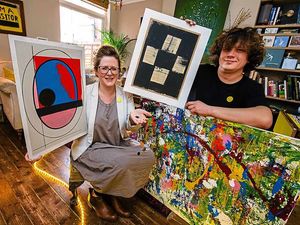 Supporting image for story: Room at Sandwell home transformed into art gallery