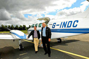 Supporting image for story: Happy holiday brought back to earth by an airborne tragedy