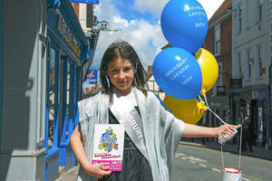 Carnival princess Isabelle Oliver publicises the event