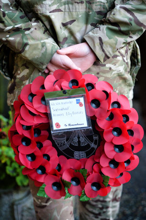 The Shrewsbury Remembrance Sunday parade