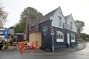The Old Bush Pub in Swindon near Himley
