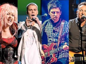 Supporting image for story: Cyndi Lauper, Justin Bieber, Noel Gallagher, Bruce Springsteen: Top gigs of 2016