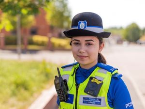 Supporting image for story: West Midlands Police's first Latvian PCSO successfully combines job with studies