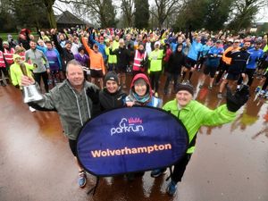 Supporting image for story: Watch: Wolverhampton park runners come together to celebrate 500th event