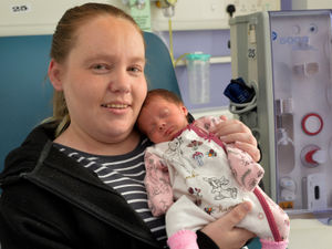 Supporting image for story: Delight as Dudley dialysis patient gives birth to healthy baby girl