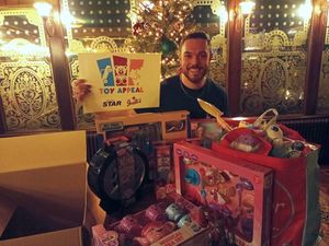 Supporting image for story: Pub collects more than 200 gifts for our Christmas Toy Appeal