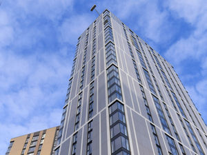 Supporting image for story: Second tower at The Bank completed